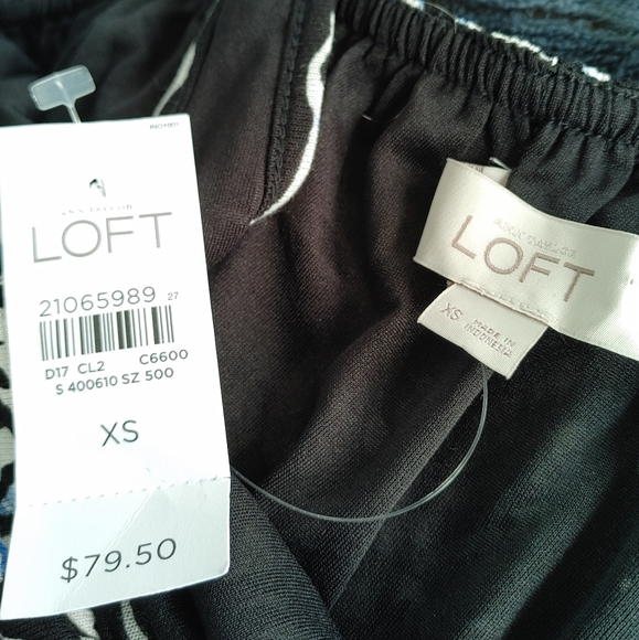 Loft long Dress sz.xs nwt - Picture 4 of 5